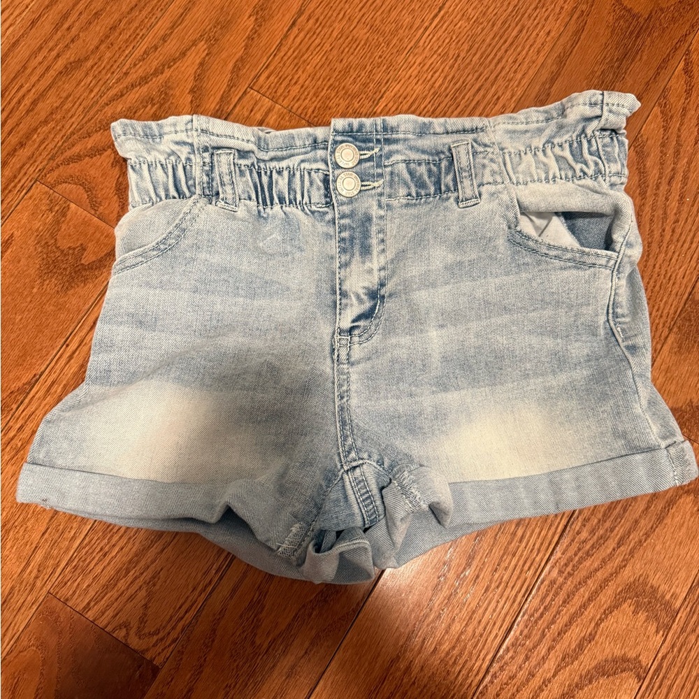Stylish Light Blue Denim Women's Shorts
